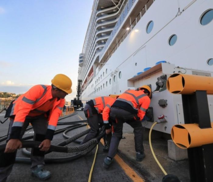 MSC Cruises Landstromnutzung (Foto: MSC Rights)