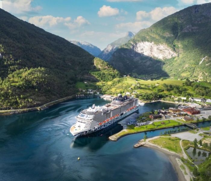 Die MSC Euribia unternimmt auch im Sommer 2026 Kreuzfahrten von Kiel (Foto: MSC Rights)